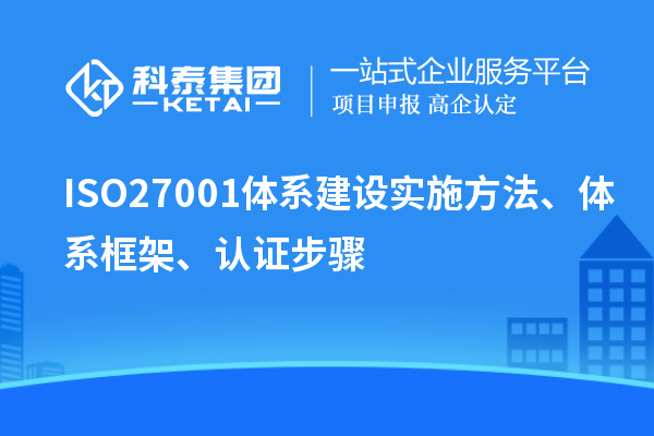 ISO27001體系建設(shè)實(shí)施方法、體系框架、認(rèn)證步驟