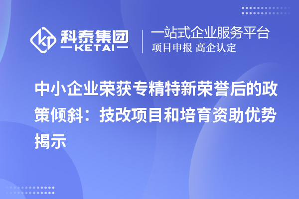 中小企業(yè)榮獲專精特新榮譽后的政策傾斜：<a href=http://www.xljuanlianmen.com/fuwu/jishugaizao.html target=_blank class=infotextkey>技改</a>項目和培育資助優(yōu)勢揭示