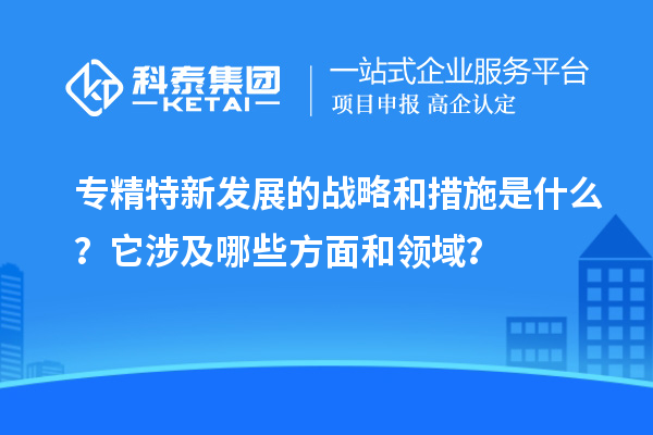 專精特新發(fā)展的戰(zhàn)略和措施是什么？它涉及哪些方面和領(lǐng)域？