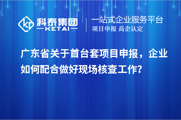 廣東省關(guān)于首臺套項(xiàng)目申報(bào)，企業(yè)如何配合做好現(xiàn)場核查工作？